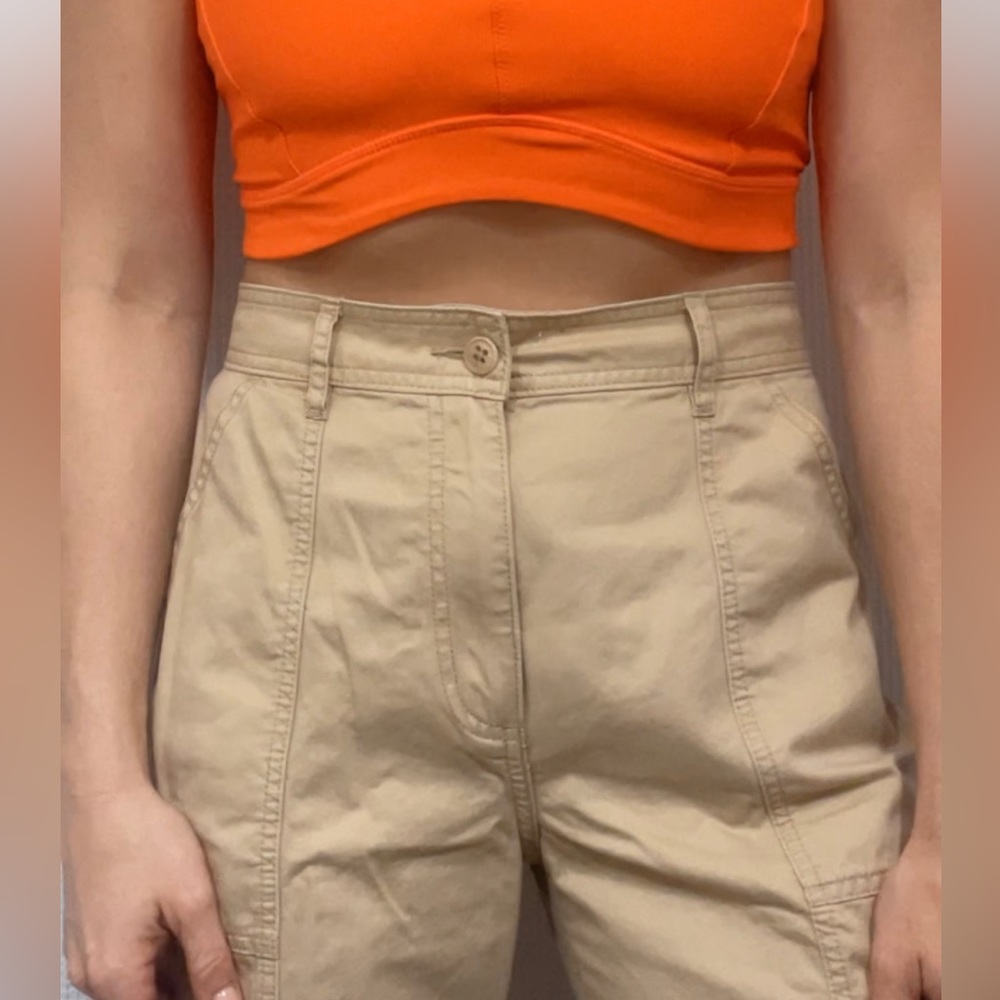 Abercrombie & Fitch khaki cargo pants